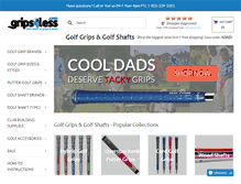 Tablet Screenshot of grips4less.com